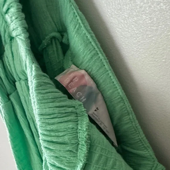 Free People Beach Light Green V-Neck Maxi Dress - Picture 6 of 8